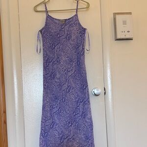 Spring/summer spaghetti Purple Slip Dress